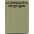 Stickerposters - vliegtuigen