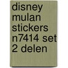 Disney Mulan stickers N7414 set 2 delen door Onbekend