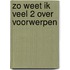 Zo weet ik veel 2 over voorwerpen