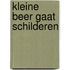 Kleine beer gaat schilderen