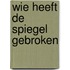 Wie heeft de spiegel gebroken