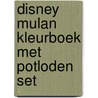Disney Mulan kleurboek met potloden set  door Onbekend