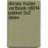 Disney Mulan verfboek N8014 pakket 5x2 delen door Onbekend