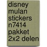 Disney Mulan stickers N7414 pakket 2x2 delen door Onbekend