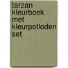 Tarzan kleurboek met kleurpotloden set  door Onbekend
