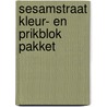 Sesamstraat kleur- en prikblok pakket  door Onbekend