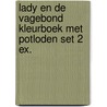 Lady en de Vagebond kleurboek met potloden set 2 ex. by Unknown