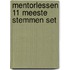 Mentorlessen 11 meeste stemmen set