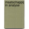 Maatschappij in analyse by M. Meissen