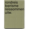 Rondreis toerisme reissommen uitw. door Wynands