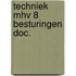 Techniek mhv 8 besturingen doc.