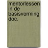 Mentorlessen in de basisvorming doc. by Kunst