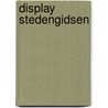 Display stedengidsen door Onbekend