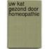 Uw kat gezond door homeopathie