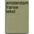 Amsterdam franse tekst