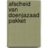Afscheid van Doenjazaad pakket