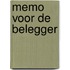 Memo voor de belegger