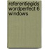 Referentiegids Wordperfect 6 Windows