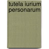 Tutela iurium personarum by Tammler
