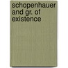 Schopenhauer and gr. of existence door Bykhovskij