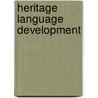 Heritage Language Development by Unknown