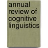 Annual Review of Cognitive Linguistics door Onbekend