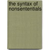 The Syntax of Nonsententials door Onbekend