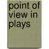 Point of View in Plays