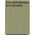 Non-definiteness and Plurality