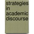 Strategies in Academic Discourse