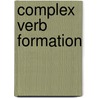 Complex verb formation door Miller
