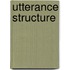 Utterance structure