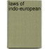 Laws of indo-european