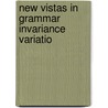 New vistas in grammar invariance variatio door Waugh