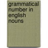 Grammatical number in english nouns by Wickens