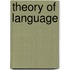 Theory of language