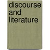 Discourse and literature by Dyk