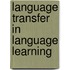 Language transfer in language learning