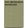 Non-declarative sentences door Zuber