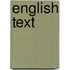 English text