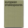 European shakespeares door Onbekend