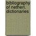 Bibliography of netherl. dictionaries