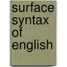 Surface syntax of english door Melcuk