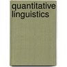 Quantitative Linguistics door Te?