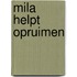 Mila helpt opruimen