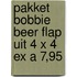 Pakket bobbie beer flap uit 4 x 4 ex a 7,95