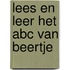 Lees en leer het abc van beertje