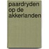 Paardryden op de akkerlanden