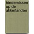 Hindernissen op de akkerlanden