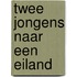 Twee jongens naar een eiland